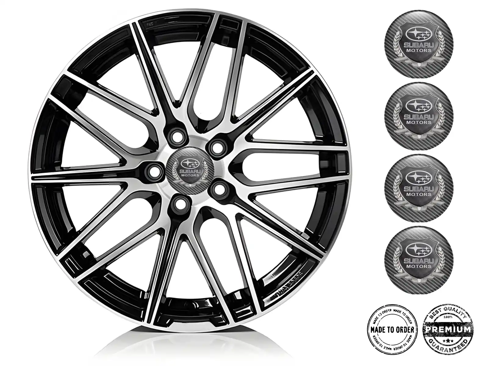 Subaru Pegatinas Aro Niche Onda Stellar Performance X